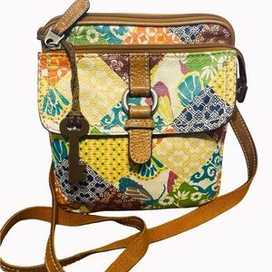 Fossil Crosstown Patchwork Crossbody